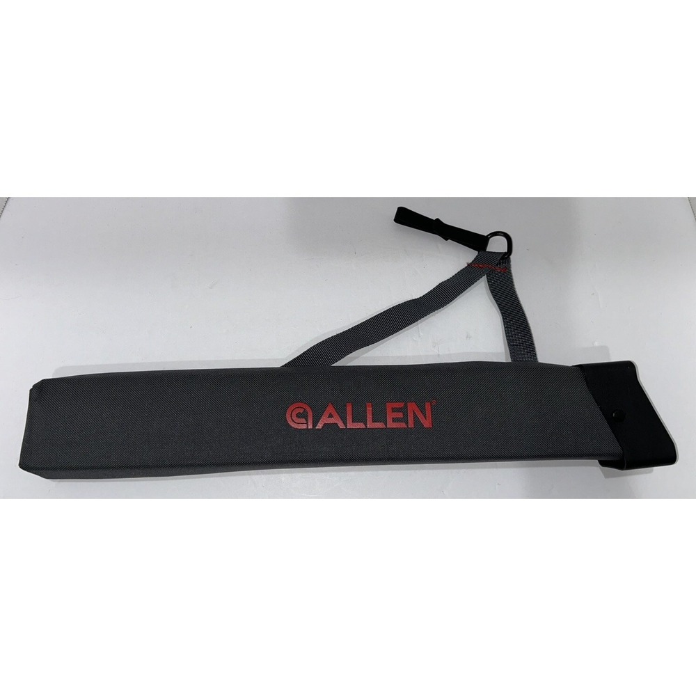 Allen Compact Archery Arrow‎ Tube Belt Quiver Hard Plastic Gray Black Belt Clip